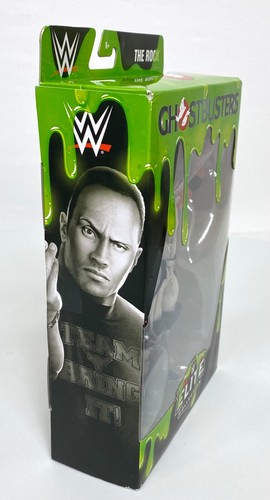 WWE Elite Ghostbusters Series The Rock Mattel 2019 - Picture 2 of 10