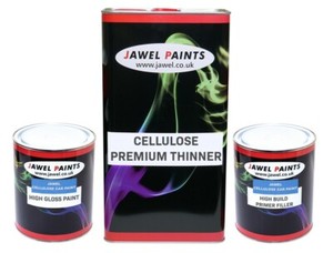 Cellulose 7lt Kit 1lt Paint - 1lt Primer Filler & 5lt Thinner AUDI