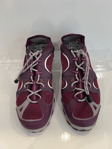 Salomon Contagrip Women’s Sz 7 Hiking Water Shoes Mesh Amphibian Purple $110