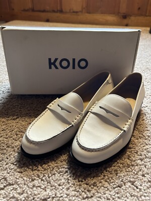 Koio  Brera  Leather Loafer Size 36 NEW