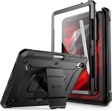 iPad 11th Gen A16 11" Case with Screen Protector, Black