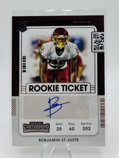 2021 Panini Contenders - Rookie Ticket Benjamin St-Juste #180 (AU, RC)