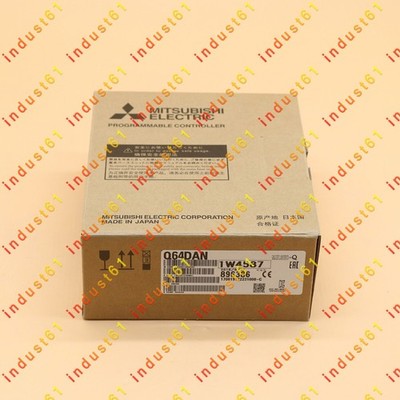 New In Box Q series PLC Module Q64DAN ONE Year Warranty Mitsu *cm