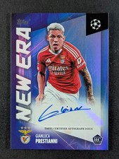 2024-25 Topps UEFA GIANLUCA PRESTIANNI RC Auto Foilboard New Era #NEA-GP