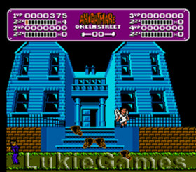 Nightmare On Elm Street - NES Nintendo Rare Game