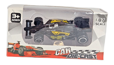 Xin Yu F1 Rennwagen 1/87 Diecast schwarz gelb Wild Nature Formula Models OVP.