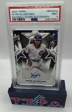 2025 Topps Series Baseball Stars Chicago Cubs Kevin Alcantara Auto PSA 9