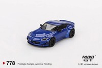 Nissan Z Pandem Seiran Blau RHD 1:64 MaßStab Mini GT 00778R