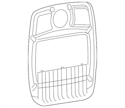 Genuine GM Back Panel NEW OEM 88995570