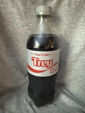 Share a Coke with   Trey   2025 Personalized Gift Coca~Cola Bottle 20oz Diet