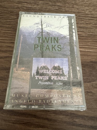 Soundtrack From Twin Peaks by Angelo Badalamenti (Cassette, 1990) - NIP