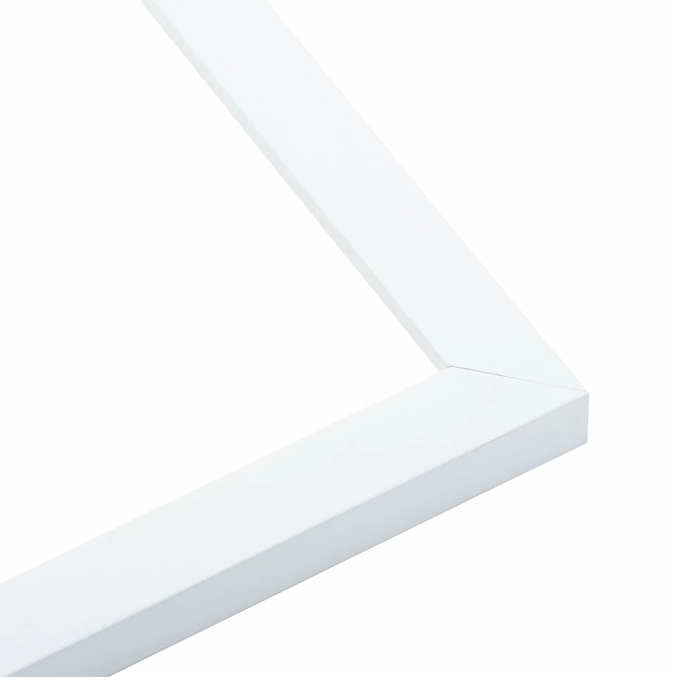 24x17 Frame White Wood Picture Photo Frame with UV Acrylic and Acid Free Backing - Image 2 of 4