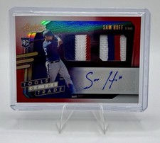 2021 Panini Absolute-Tool of the Trade 2 Swatch Signature Sam Huff /25 AU,MEM,RC