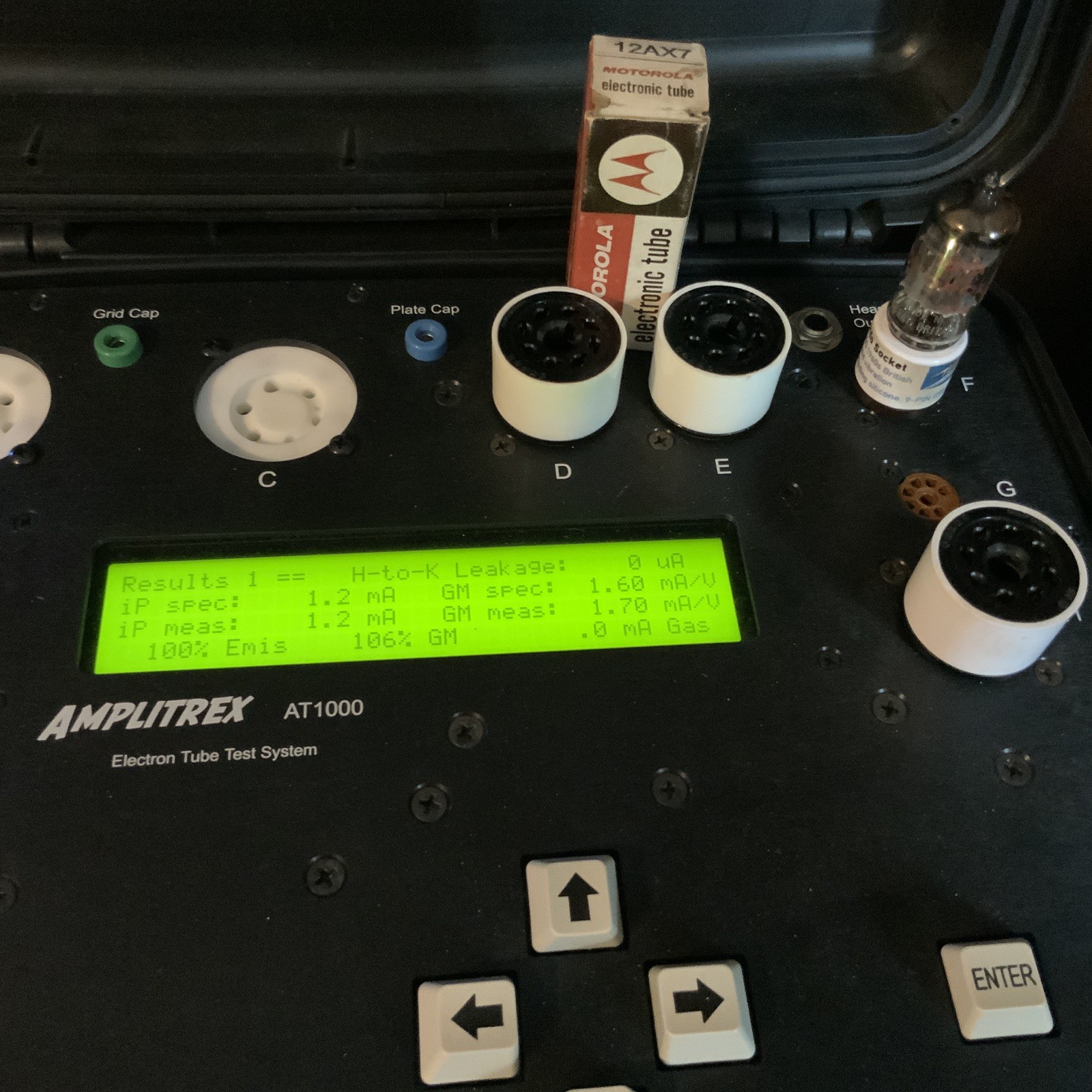 NOS Mullard 12AX7 ECC83 Tube Motorola I61 Amplitrex Test 12AX7 B339 7025 BEST! D