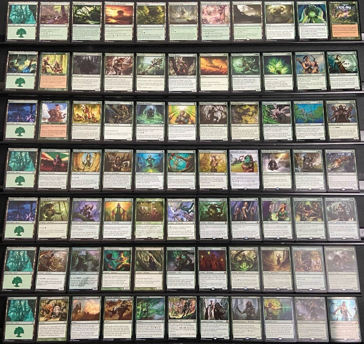 Custom Commander Deck*** Ezuri, Renegade Leader - Aggro Elves