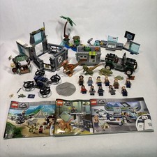 Lego Jurassic World Large Lot 75935 75934 75927 75939 Dinosaurs, Car, Drone,