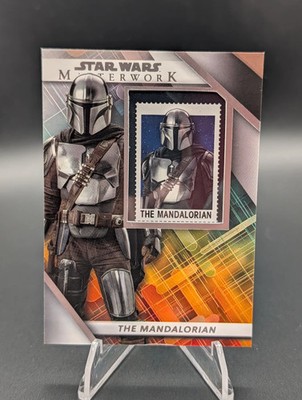 2022 Topps Star Wars Masterwork The Mandalorian Commemorative Stamp #SC-MD