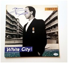 The Who Pete Townshend Signed Autographed White City Album LP ACOA