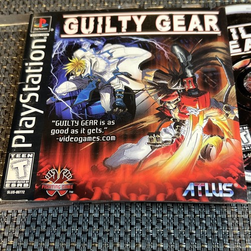 Guilty Gear (Sony PlayStation 1, PS1) CIB Completo - Probado - Imagen 11 de 11