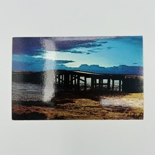 Dyke Bridge Chappaquiddick Postcard Blue 5.5x3.5 Made In USA Massachusetts