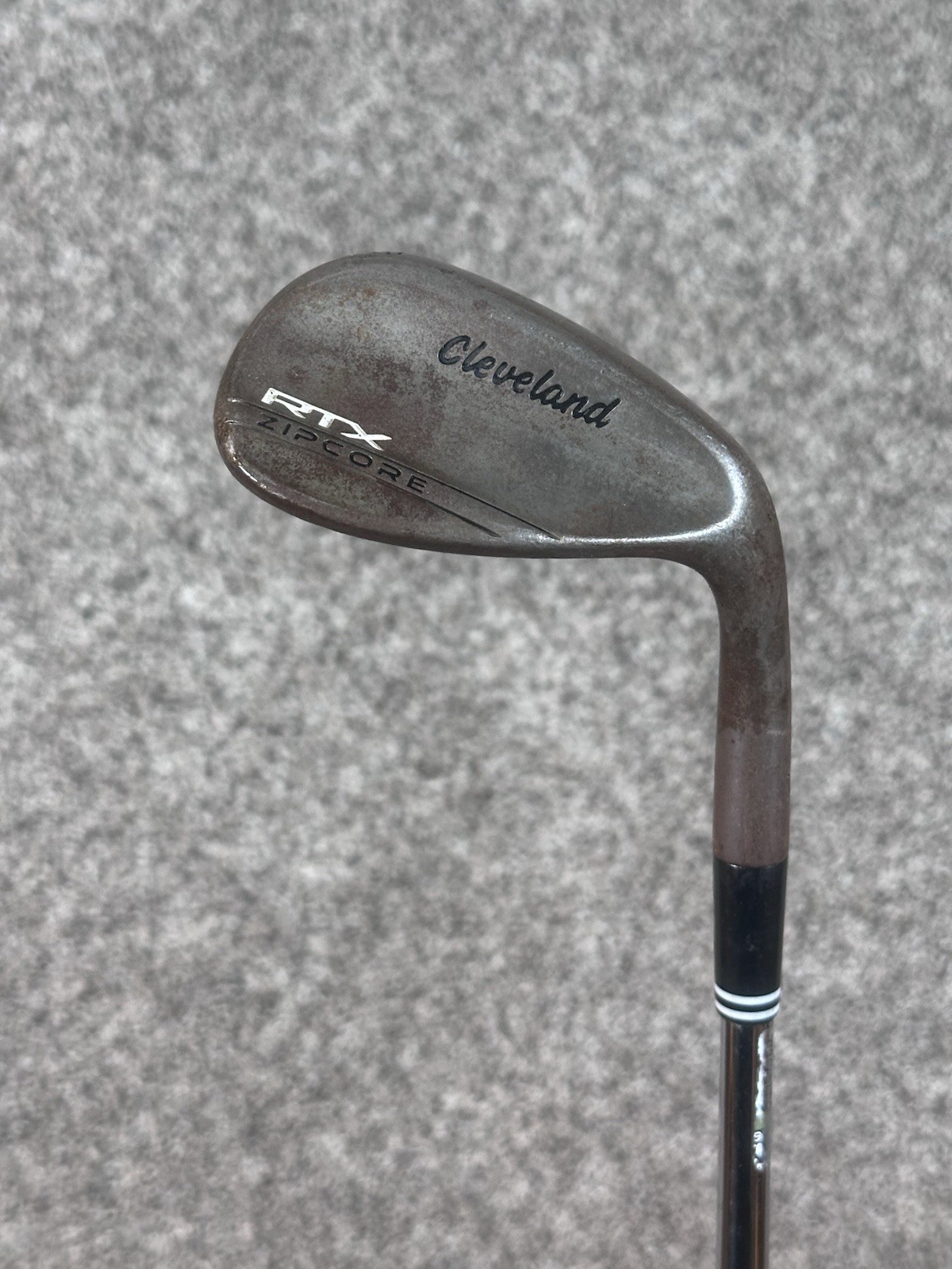 Cleveland RTX ZipCore Raw 58 Degree Full 12* LW Wedge Flex 3