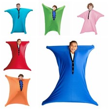 Elastic Stretchable Sensory Socks Elastic Seamless Autism Body Sock Human