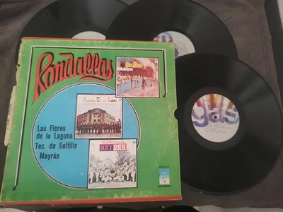 Rondallas - Las Flores de la Laguna, Tec. de Saltillo, Mayran-3LPs