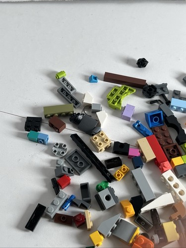 LEGO Lot 1 lbs Bulk Bricks Star Wars Minecraft City Mixed Parts Plus Manual - Picture 18 of 19