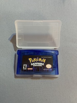 Pokemon Sapphire Version Cartridge for GameBoy Advance (GBA) - Tested and Saves!