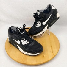 Nike Air Max 90 Essential Sneakers Black White Trainers 616730-023 Women's Sz 8