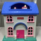 Vintage Fisher Price Little People Doll House #2511 Home Sweet Home 1996 WORKS