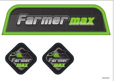 Smoby Ersatzteil AAL4053 Sticker Aufkleber für Smoby Traktor Farmer Max