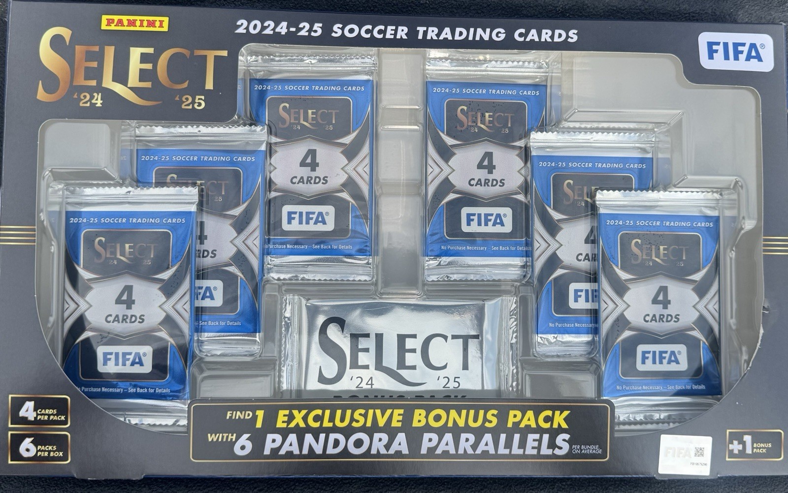 2024-25 PANINI SELECT FIFA SOCCER BUNDLE BOX