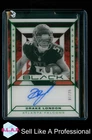 DRAKE LONDON 01/25 PANINI 2024 SMOKE SHOW NFL BLACK ATLANTA FALCONS AUTOGRAPH