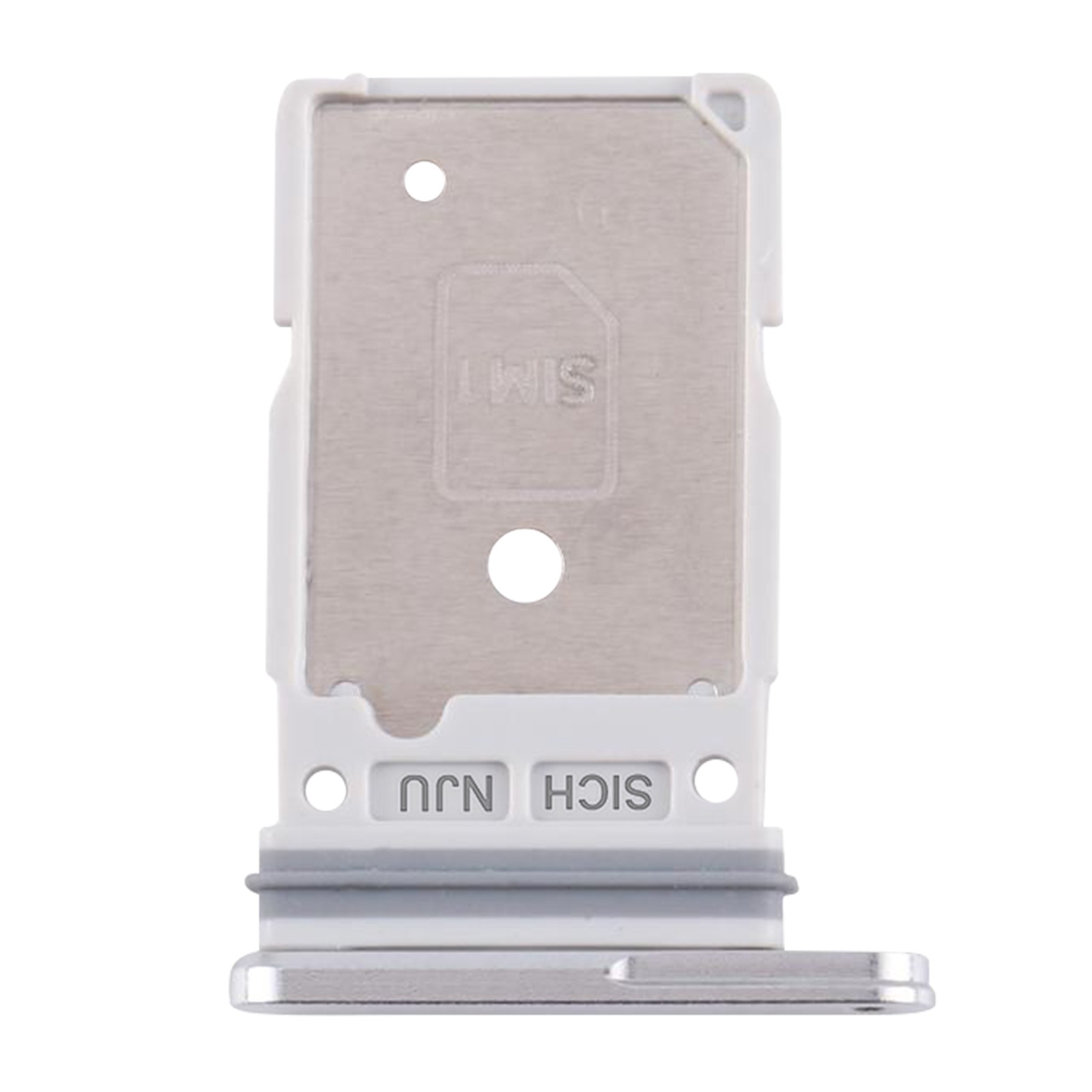 Cajón SIM Double Nano Galaxy S25 Ultra Argent pour Connexion Réseau Stable