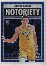 2024-25 Panini Mosaic Notoriety Blue Mosaic Prizm 103/199 Dalton Knecht #4 3o2