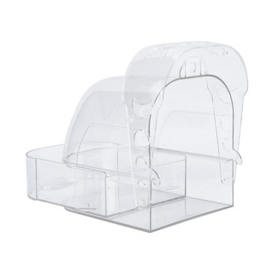 Hängende Transparente Vogelbadewanne/Duschbox Für Kleine Papageien Und Kan Cl1T