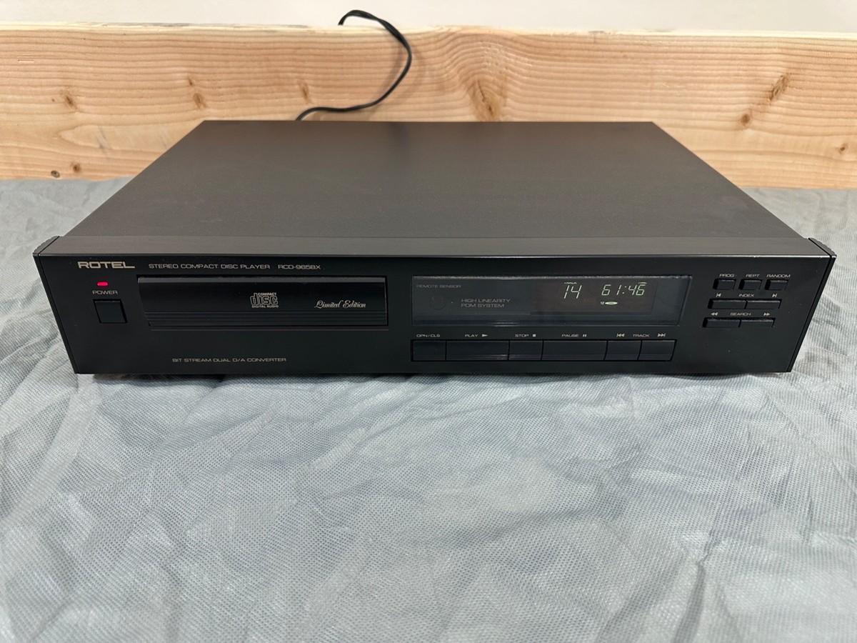 Rotel RCD-965BX Stereo Compact Disc CD Player Discrete HiFi **Read