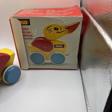 Brio Anka Duck Pull Toy With Box