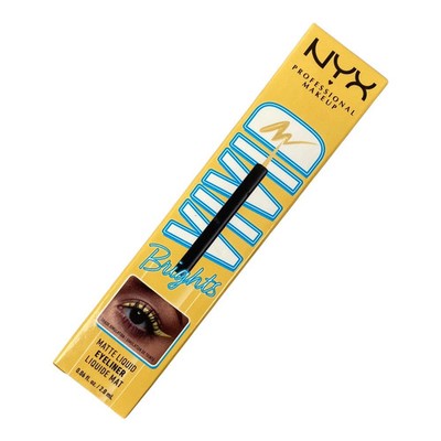 NYX 5-PACK MAKEUP Vivid Brights Liquid Eyeliner Liner-03 Had Me At Yellow