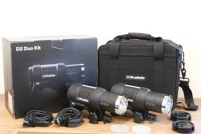 Profoto D2 Duo KIT 500/500 AIR TTL Blitzkopf Blitz Kopf Studioblitz (MwSt ausw)