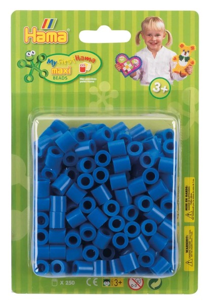 Hama 8509 - Perlen, BüGelperlen Maxi, 250 StüCk, Blau | Deutsch | 2019 | Hama-image