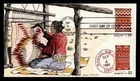 DR WHO 1986 FDC INDIAN NAVAJO ART GEERLINGS HAND COLORED CACHET COMBO M75317