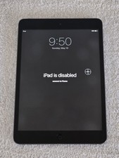 Apple iPad Mini 1st Generation 16GB Wi-Fi 7.9in Space Gray WORKING READ 
