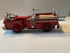 ERTL Fire Truck Bank Boston 1948 American Lafrance # B179 MIB Never Displayed