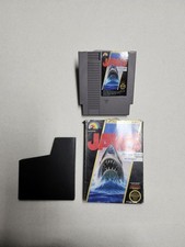 Jaws NES (Nintendo Entertainment System, 1987) CIB Mint Tested Read Description