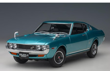 AUTOart Toyota Celica Liftback 2000GT RA25 1973 Turquoise Blue Metallic 1/18 Toy