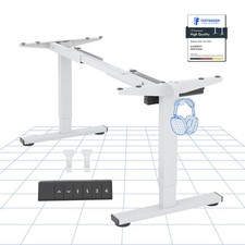 FLEXISPOT EF1 Electric Standing Desk Height Adjustable Sit Stand Desk Frame Only