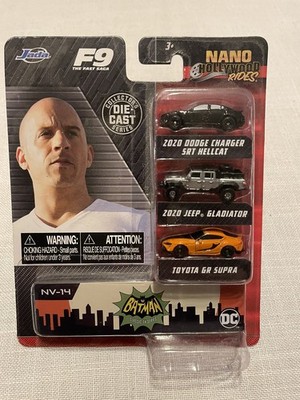 ERROR - Fast & Furious X Batman - MISPRINT - RARE - Jada Nano Hollywood Rides