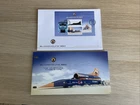 “BLOODHOUND SSC” ISLE OF MAN STAMP PRESENTATION PACK & FIRST DAY COVER.